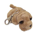 Russ Plush - Li'l Peepers - CHOCOLATE LAB (Backpack Clip - 3 inch)