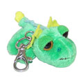 Russ Plush - Li'l Peepers - GREEN DRAGON (Backpack Clip - 3 inch)