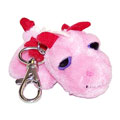 Russ Plush - Li'l Peepers - PINK DRAGON (Backpack Clip - 3 inch)