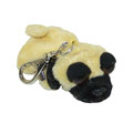 Russ Plush - Li'l Peepers - PUG (Backpack Clip - 3 inch)