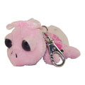 Russ Plush - Li'l Peepers - BALLERINA TURTLE (Pink) (Backpack Clip - 3 inch)