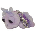 Russ Plush - Li'l Peepers - BALLERINA TURTLE (Purple) (Backpack Clip - 3 inch)