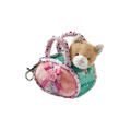 Russ Plush - Backpack Clips - TAN CAT (w/ Carrier Bag) (4 inch)