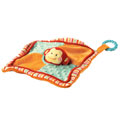 Russ Plush - Babies Love to Learn Activity Comfy Blankie - MONKEY (13 x 16 inch)
