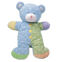 Russ Plush - Polkadot Bear (Blue) (12 inch)