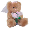 Russ Plush - BRIDE the Wedding Bear (8 inches)