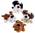 Russ Plush - Li'l Peepers - SET OF 4 DOGS (5 inch)