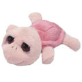 Russ Plush - Li'l Peepers - PINK TURTLE (Squeaks - 5 inch)
