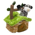 Russ Plush - Safari Friends Houses - LEOPARD (6.5 inch)