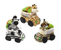 Russ Plush - Safari Friends Cars - SET OF 3 ANIMALS (6.5 inch)