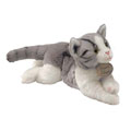Russ Plush - Yomiko Classics - GREY TABBY CAT (11 inch)