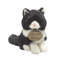 Russ Plush - Yomiko Classics Newborns - BLACK & WHITE CAT (9 inch)