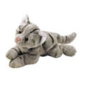 Russ Plush - Yomiko Classics - MARLENE the Grey Tabby Cat (8 inch)