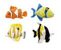 Russ Plush - Yomiko Classics - Set of 4 Fish (8 inch)