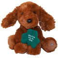 Russ Shining Stars Plush - IRISH SETTER (St. Patricks Day - limited edition)