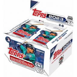 Topps Major League Baseball (MLB) Trading Cards 2023 Series One - RETAIL BOX (24 Packs)