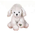 Lil'Kinz Virtual Pet Plush - POODLE (white)