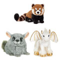 Webkinz Virtual Pets - Set of 3 June 2010 Releases (G. Pegasus, R. Panda & Chinchilla)