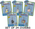 Webkinz Collectible Charms - COMPLETE SET OF 24