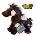 Webkinz Virtual Pet Plush - PINTO HORSE ( w/ Green Caring Valley Tag)