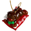 Webkinz Figurine - Holiday Ornament - BEST PRESENT DOG