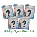 Webkinz Figurines - Holiday Ornaments - Mixed Lot ( 5 Different Figures )