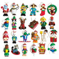 Webkinz Figurines - COMPLETE SET OF 24 DIFFERENT - Series 3 - (2 Inch - Holiday Ornaments)