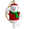 Webkinz Figurine - Holiday Ornament - VERY MERRY CHRISTMAS SEAL
