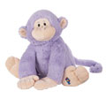 Webkinz JR Virtual Pet Plush - PURPLE MONKEY