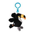 Webkinz Virtual Pet Plush - Kinz Klip - TOCO TOUCAN (4 inch)