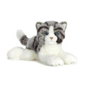 Webkinz Virtual Pet Plush - Small Signature Series - GREY TABBY CAT