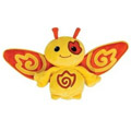 Webkinz ZUMBUDDY Pet Plush - Series 3 - ZALA a Peeking Zum (Yellow)