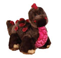 Webkinz Virtual Pet Plush - COCOA DINOSAUR (Retired)