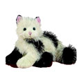 Webkinz Virtual Pet Plush - DOMINO CAT (7.5 inch)