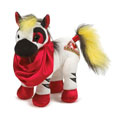 Webkinz Virtual Pet Plush - Rockerz - I LOVE DANCE ZEBRA (8.5 inch)