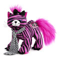 Webkinz Virtual Pet Plush - Rockerz - PUNK PRINCESS CAT (10 inch)