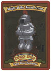 Webkinz Trading Card - A1-01/08 - KNIGHT OF THE ROUND ARMOR (Curio Shop Curiosities - Holo-Foil)