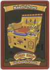 Webkinz Trading Card - A1-02/08 - MAJESTIC THRONE (Curio Shop Curiosities - Holo-Foil)