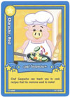Webkinz Trading Card - B1-02/80 - CHEF GAZPACHO (common)