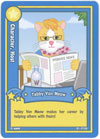Webkinz Trading Card - B1-07/80 - TABBY VON MEOW (common)