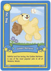 Webkinz Trading Card - B1-10/80 - GOLDEN RETRIEVER (common)