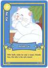 Webkinz Trading Card - B1-19/80 - PERSIAN CAT (common)