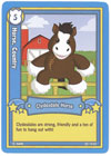 Webkinz Trading Card - B2-19/85 - CLYDESDAE HORSE (common)