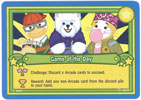 Webkinz Trading Card - C1-04/15 - GAME OF THE DAY (challenge)