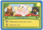 Webkinz Trading Card - C1-06/15 - WEBKINZ TRIATHLON (challenge)
