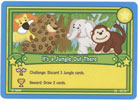 Webkinz Trading Card - C2-07/15 - IT'S A JUNGLE OUT THERE (challenge)