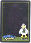 Webkinz Trading Card - D1-04/08 - DR. QUACK (Doodlez - Holo-Foil)