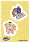 Webkinz Trading Card - DU3-03/10 - GREY ARABIAN HORSE & AMERICAN COCKER SPANIEL (All Dressed Up Stic