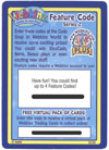 Webkinz Trading Card - Series 2 - FEATURE CODE (w/ 1 Feature Code)
