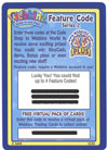 Webkinz Trading Card - Series 2 - FEATURE CODE (w/ 3 Feature Code)